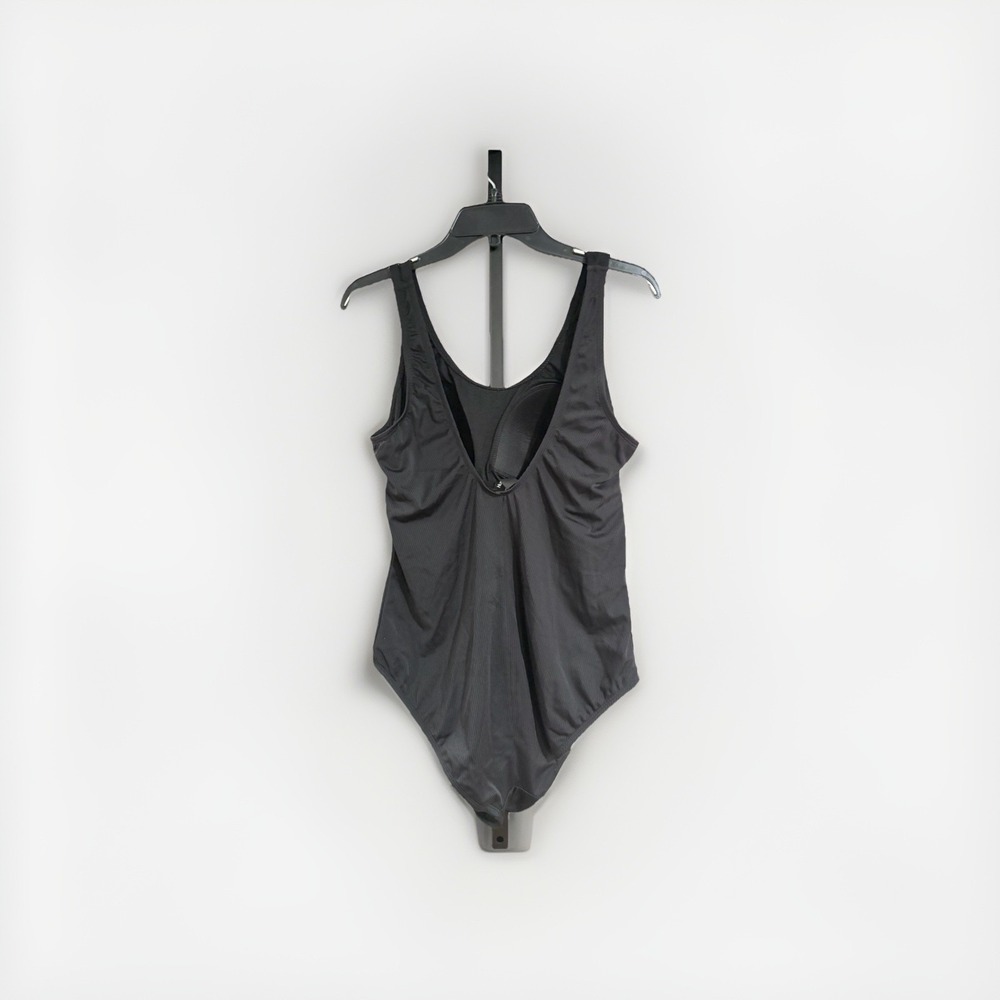 Hurley womens SWIMSUIT one piece black XXL stretch shelf padded bra EUC P80 - Picture 5 of 5